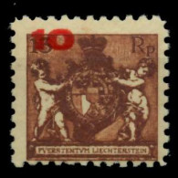 LIECHTENSTEIN 1924 Nr 62A Ungebraucht X6F6F8E - Unused Stamps