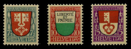 SCHWEIZ PRO JUVENTUTE Nr 149-151 Postfrisch X73CE42 - Nuevos