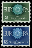 TÜRKEI 1960 Nr 1774-1775 Postfrisch X9A2EDE - Unused Stamps