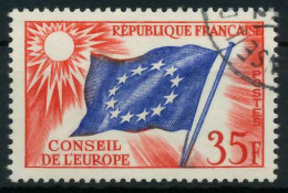 FRANKREICH DIENSTMARKEN EUROPARAT Nr 5 Gestempelt X05B21A - Used