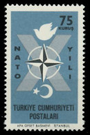 TÜRKEI 1962 Nr 1830 Postfrisch SAE450E - Unused Stamps