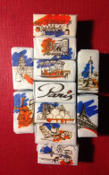 Sugar Cube, Full- Parisucre, Product Of France. Paris Tourism. Lot Of Eleven Cube. - Suiker