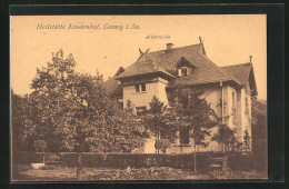 AK Coswig I. Sa., Heilstätte Lindenhof, An Der Albertvilla  - Coswig