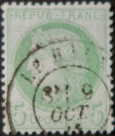 LP3036/291 - FRANCE - CERES N°53 - LUXE - CàD : LE HAVRE (Seine Inférieure) Du 9 OCTOBRE 1875 - TRES BON CENTRAGE - 1871-1875 Cérès