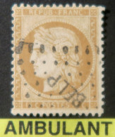 LP3036/297 - FRANCE - CERES N°59 - Cachet AMBULANT " BEL P " - 1871-1875 Cérès