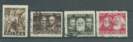 240046010  POLONIA  YVERT  Nº509/512 - Used Stamps