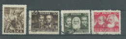 240046010  POLONIA  YVERT  Nº509/512 - Usados