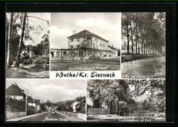 AK Wutha, Klubhaus August Rudloff, Parkanlagen Und Gothaer Strasse  - Gotha