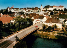 73736826 Guenzburg Blick Zur Stadt Donaubruecke Schloss Guenzburg - Guenzburg