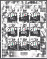 2014 Italia - Repubblica, Minifoglio Juventus Campione , Catalogo Sassone N. 31, MNH** - Ganze Bögen