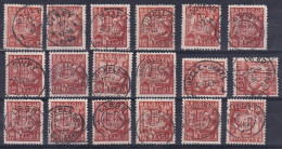 TIMBRES BELGE CACHETS - Used Stamps