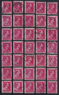 TIMBRES BELGE CACHETS ROI KING - Used Stamps