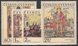 ** Tchécoslovaquie 1970 Mi 1976-9 (Yv 1820-3), (MNH) - Unused Stamps