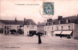 72 - Sarthe - CONNERRE - Un Coin De La Place ( Le Curé Demenage ! ) - Connerre