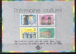Feuillet émis Avec La Pochette Thématique De 1988 - MNH** - LOOK!!!! - 1981-1990