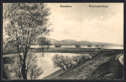 AK Graudenz / Grudziadz, Blick Nach Der Weichselbrücke  - Westpreussen