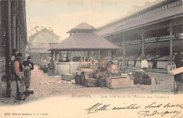 Belgique - BRUXELLES - Vue Intérieure Du Marché Aux Poissons - Ed. W. Hoffmann 3292 - Mercadillos