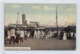 Saint Lucia - Arrival Of Troops - Publ. Clarke & Co. 21 - Saint Lucia