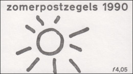 Markenheftchen 41  Sommermarken - Das Wetter / Het Weer 1990 Und PB 40, ** - Libretti