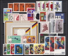791-825 Bund-Jahrgang 1974 Komplett, Postfrisch ** - Collections Annuelles
