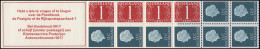 Markenheftchen 8x Königin Juliane Und Ziffer 1969, Postdienst, ** - Libretti