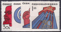 ** Tchécoslovaquie 1971 Mi 2004-7 (Yv 1852-5), (MNH) - Unused Stamps