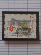 D145- TIMBRE OBLITÉRÉ MONACO N °2192 - ANNÉE 1999 -" 20EME ANNIVERSAIRE DU CENTRE DES CONGRÈS : LE CENTRE ET LE PALAIS " - Used Stamps