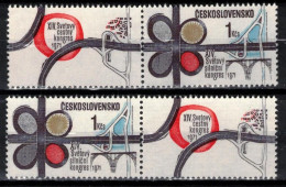 ** Tchécoslovaquie 1971 Mi 2020 Zf (Yv 1864 Avec Vignettes), (MNH) - Unused Stamps
