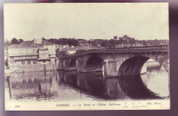 91 - CORBEIL - LE PONT ET L'HÔTEL BELLEVUE -  - Corbeil Essonnes