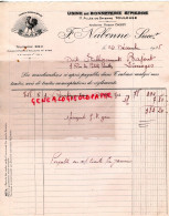 31- TOULOUSE- FACTURE F. NABONNE -MAISON CASSY-USINE BONNETERIE ST SAINT PIERRE- COQ-17 ALLEE DE BRIENNE-1935 - Textile & Clothing