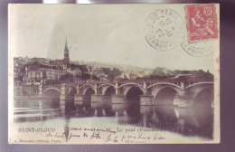 92 - SAINT-CLOUD - LE PONT - COLORISEE -  - Saint Cloud