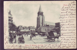 75 - PARIS 06 - EGLISE SAINT GERMAIN - ATTELAGE - ANIMEE -  - Distrito: 06