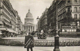 PARIS  LePantheon  + Tram Et Homme  PUB  St RAPHAEL QUINQUINA  RV - Die Seine Und Ihre Ufer