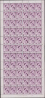 TURKS ET CAIQUES Poste ** - 135, Feuille Complète De 60 Timbres: 10/- Noces D'argent - Cote: 600 - Turks And Caicos