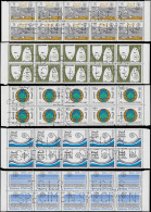 SOUDAN Poste ** - 347/51, 5 Blocs De 10 Perforé "spécimen": Jour FAO, Pêche, Poissons - Sudan (1954-...)