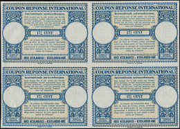 INDE NEERLANDAISE Coupons Réponse * - Bloc De 4 Non émis, Provenant De L'album UPU 1947: 17.50 Cent - Niederländisch-Indien