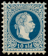 LEVANT AUTRICHIEN Poste * - 4A, Impression Fine, Dentelé 9, Très Frais: 10s. Bleu (Netto 4IIB) - Cote: 170 - Eastern Austria