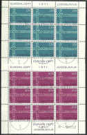 Yugoslavia 1971 Mi Sheet 1416-1417 Cancelled  (SZE2 YUGark1416-1417) - 1971