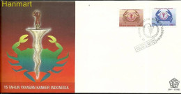 Indonesia 1992 Mi 1419-1420 FDC  (FDC ZS8 INS1419-1420) - Schalentiere