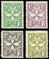 MALTE Taxe ** - 27/30, Complet: Emission 1967 - Cote: 150 - Malta (...-1964)