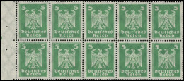 ALLEMAGNE EMPIRE Timbres De Carnets * - Michel HB 37B: 5pf. Vert (X 10) Aigle - Cote: 900 - Altri & Non Classificati