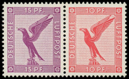 ALLEMAGNE EMPIRE Timbres De Carnets * - Michel W 22: 15+20pf. Aigle - Cote: 120 - Altri & Non Classificati