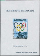MONACO Blocs Spéciaux ** - 24a, Non Dentelé: CIO, Jeux Olympiques - Cote: 230 - Altri & Non Classificati