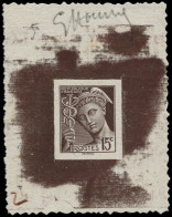 FRANCE Epreuves D'Artiste EPA - 409, Type Non émis (sans Cartouche Pour La Valeur), épreuve D'artiste En Brun Foncé, Sig - Artistenproeven