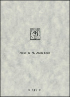 FRANCE Epreuves D'Artiste EPA - Concours Muller, épreuve En Noir, Type Non Adopté "15f. Marianne De Spitz" - Artistenproeven