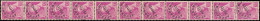 FRANCE Roulettes ** - 49, Bande De 11 Verticale: 20c. Mercure Lilas - Cote: 1500 - Coil Stamps