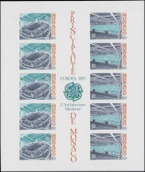 MONACO Blocs Feuillets ** - 37a, Non Dentelé: Europa 1987 - Cote: 390 - Blocks & Sheetlets