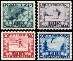 AUTRICHE Poste ** - 426/29, Complet: Ski - Cote: 650 - Unused Stamps