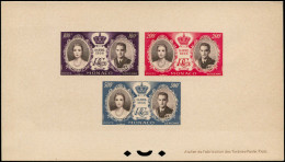 MONACO Poste Aérienne EPL - 63/65, épreuve Collective: Mariage Princier - Cote: 460 - Posta Aerea