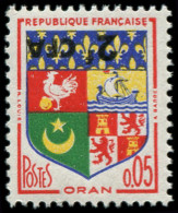 REUNION Poste ** - 343b, Surcharge Renversée: 2f. S. C. Oran - Cote: 1200 - Unused Stamps